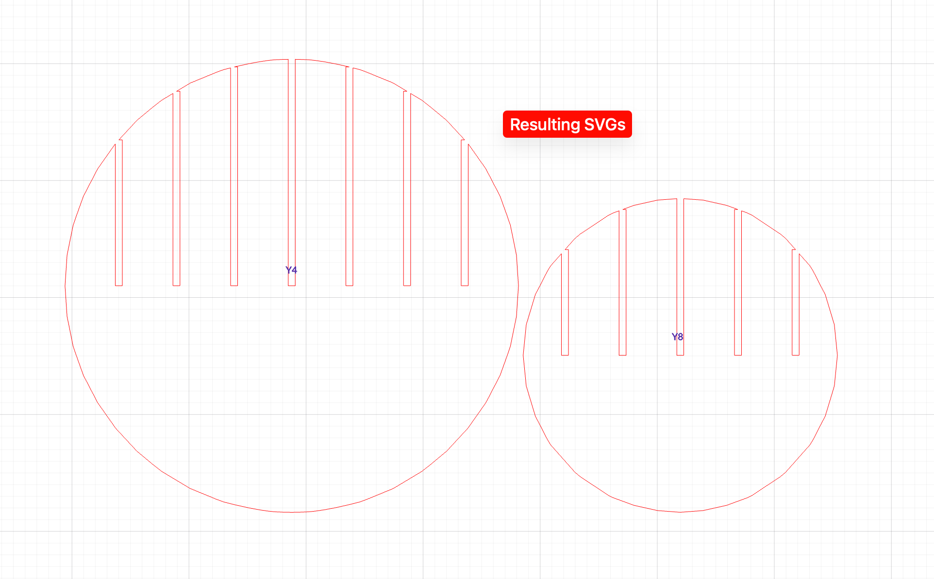 Sample SVG output